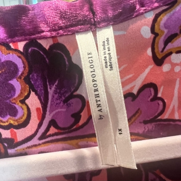 ANTHROPOLOGIE Lounge Top sx L - Picture 3 of 3